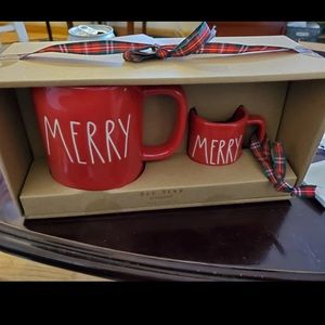 Rae Dunn Merry mug and ornament